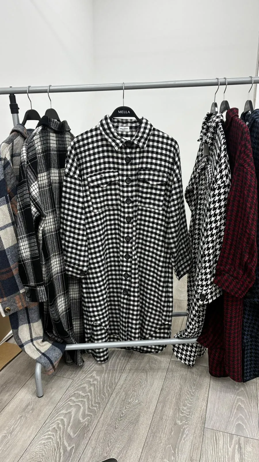 Chemise longue en laine 1150