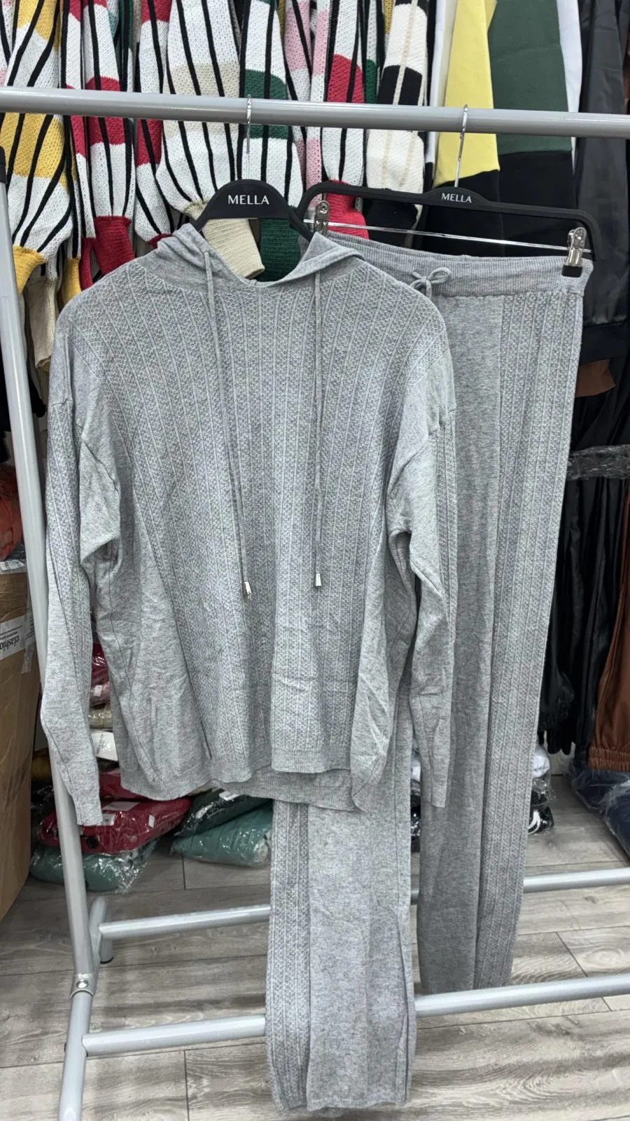 Ensemble pull avec cordon 10123