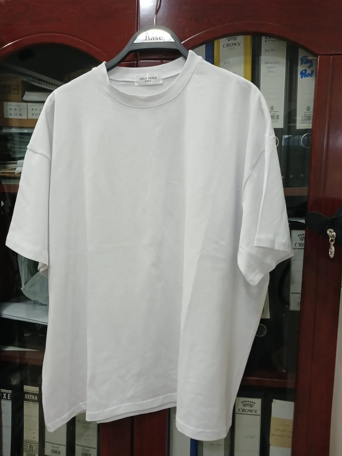 HAUT DIVERS OVERSIZE O NECK TOP-0050