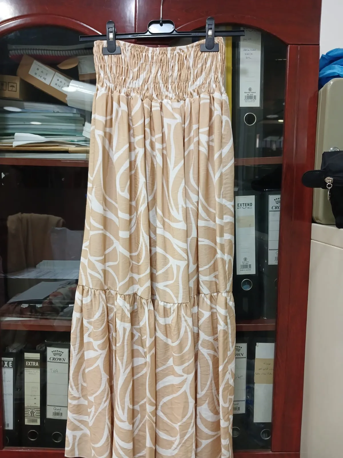 JUPE LONGUE FLEURIE JUP-0506