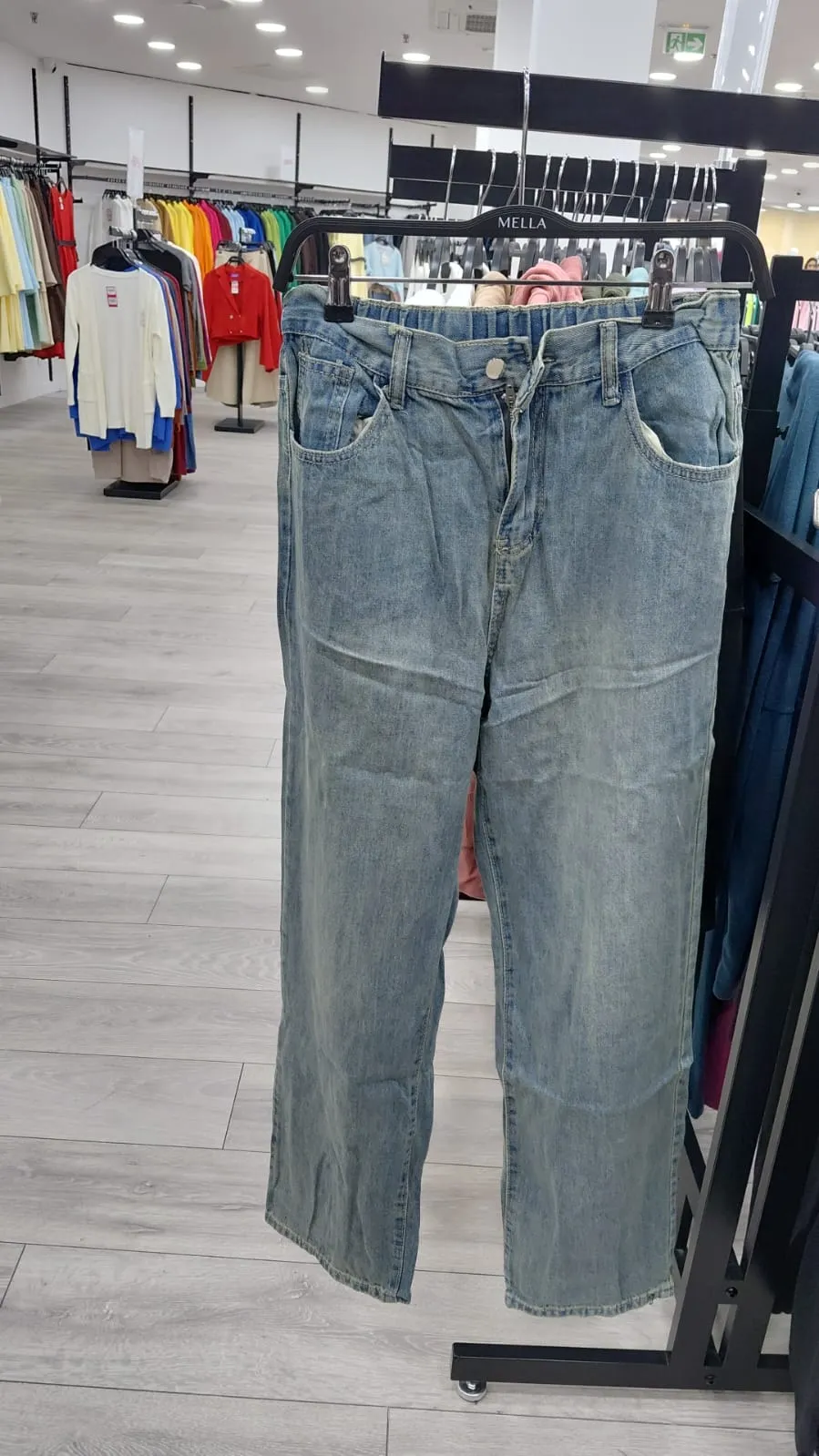 Jeans avec fermeture Ã  la Cheville 3385#