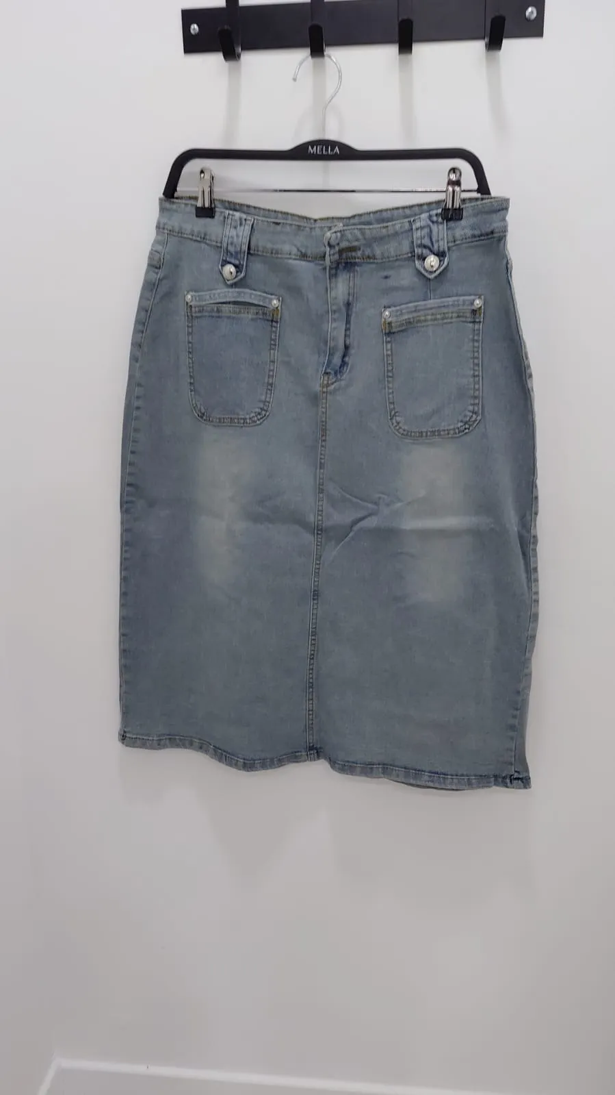 Jupe Jeans delavÃ©e 668#