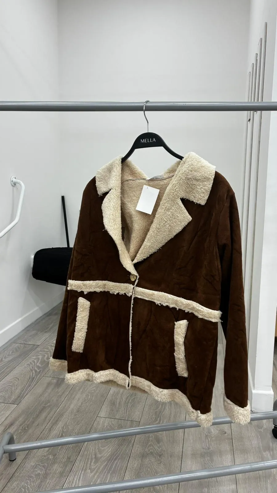 Manteau Daim moumoute 09002