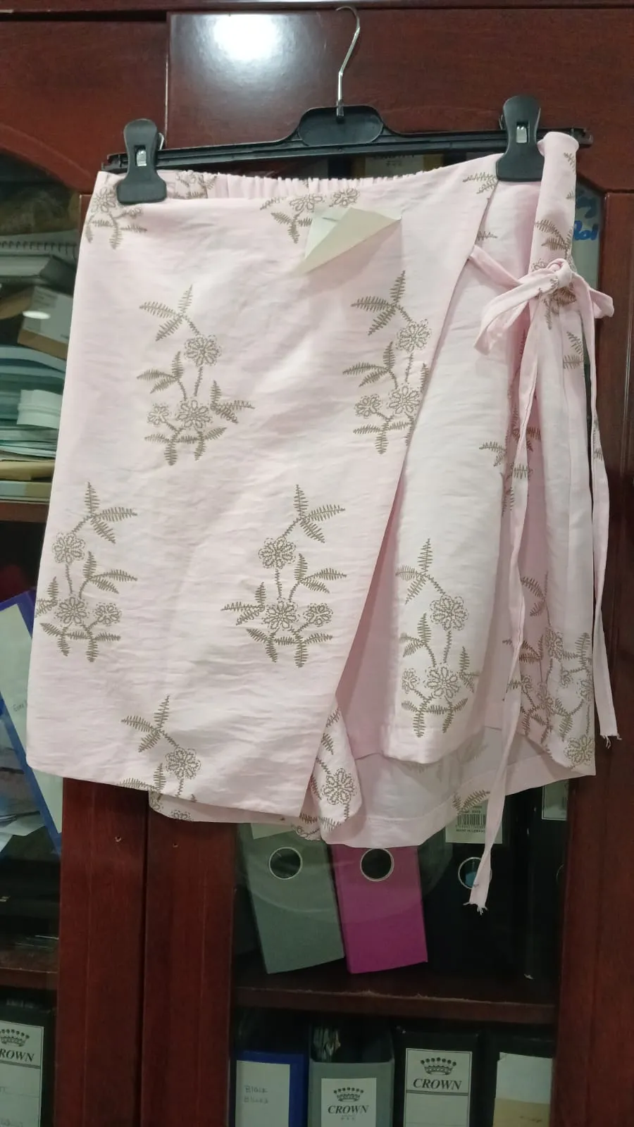 PTC-0904 SHORT JUPE FLEURI