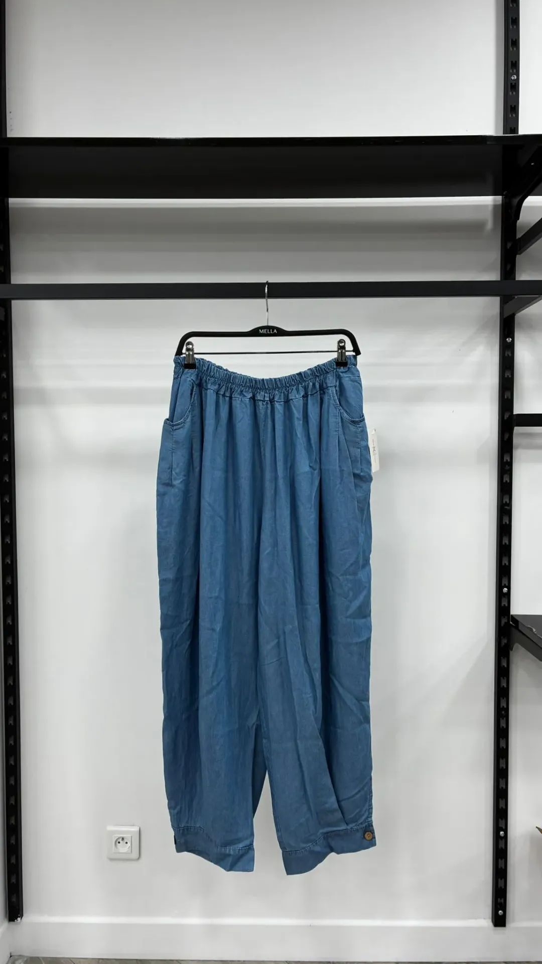 Pantalon imitation jean lÃ©ger 661447