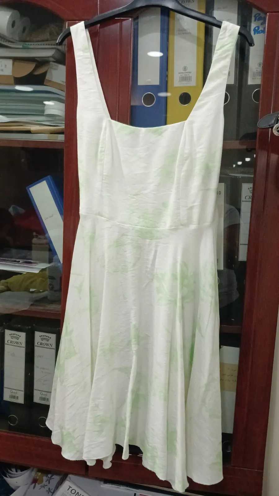 ROB-0330 ROBE COURTE FLEURI