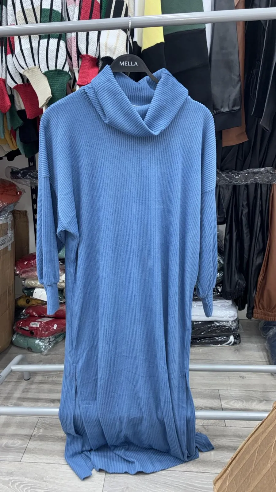 [26-P-Robe-003] Robe longue col roulÃ© 02012