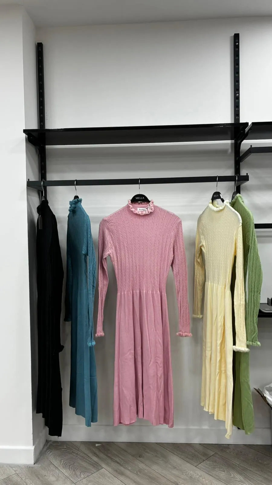 Robe longue laine 3750