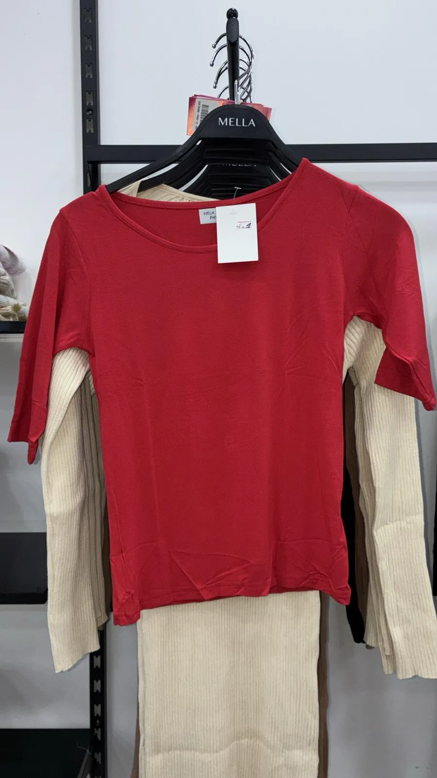 [26-D-TShirt-015] T-shirt manche mi longue 1442