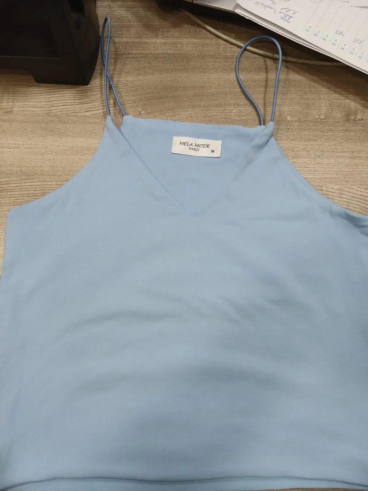 [26-P-TOP-034] TOP BRETELLE V NECK CROP TOP-0032