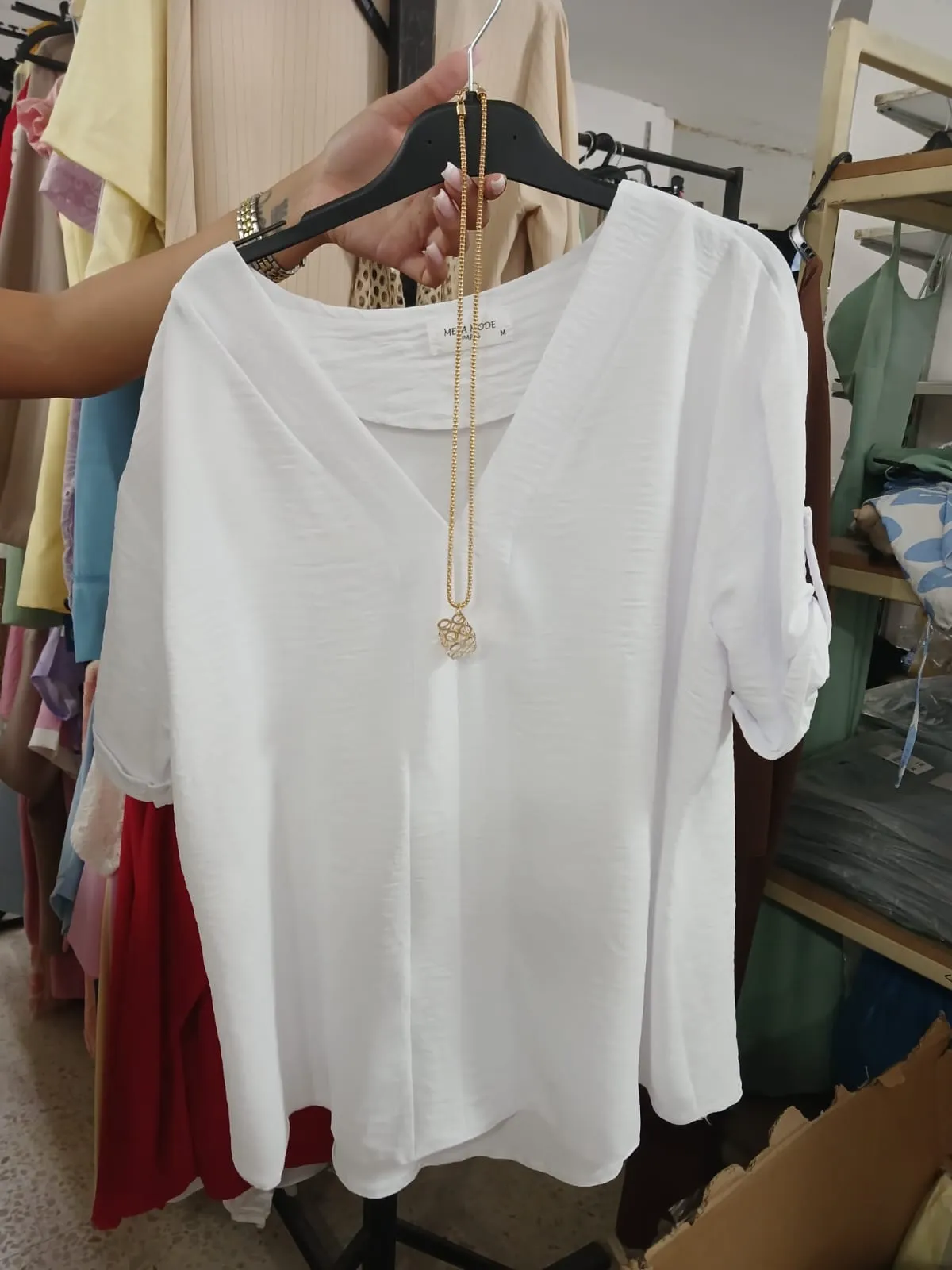 [26-P-TOP-047] TUNIC INDIENNE TOP-0038