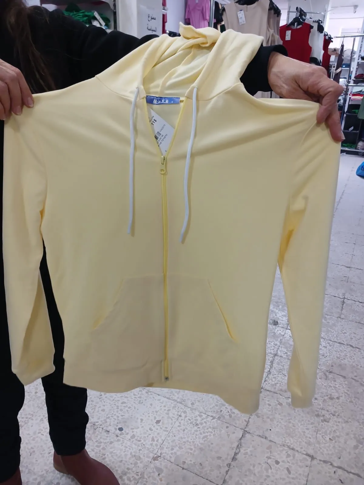 [26-P-Veste 001] VESTE FRENCH TERRY  JCK-0107
